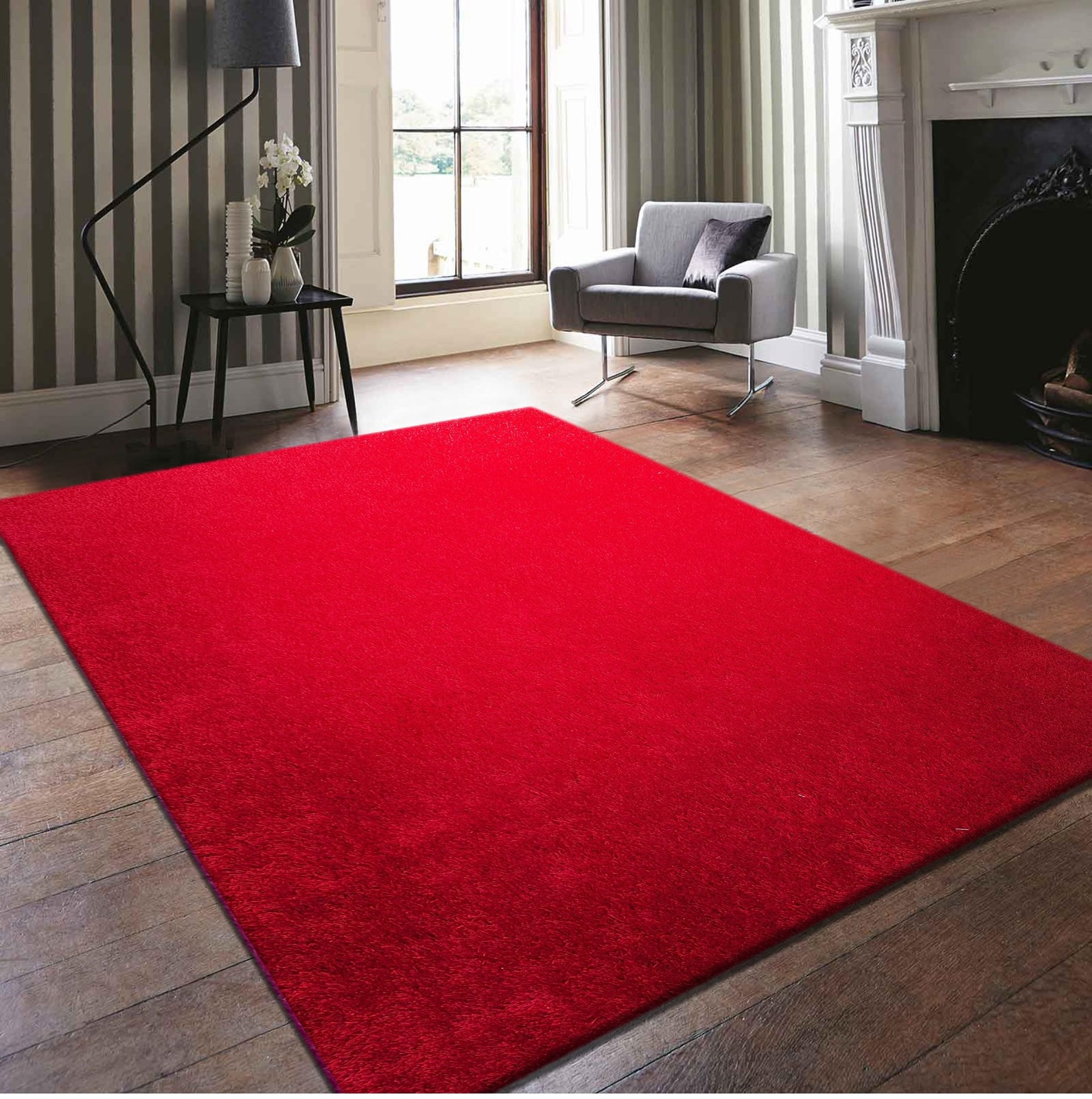 Alfombras Tapete Peludo  2metros X 150cm